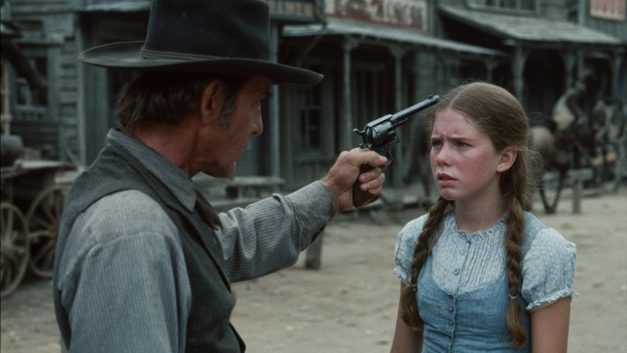 Alle verspotteten das stille Ranch-Mädchen, bis sie dem Schützen ohne Zucken gegenüberstand
