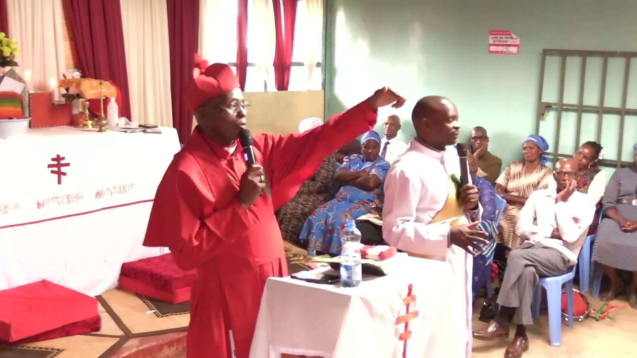 SERMON/ENCOURAGEMENT WORDS FROM OUR BISHOP RT REV  JACOB MBAABU