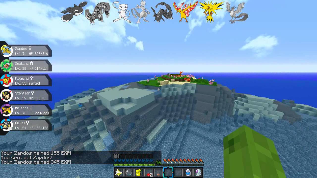 Minecraft Pixelmon 3.1.4 (1.7) - LEGENDARY RACE CHALLENGE #26