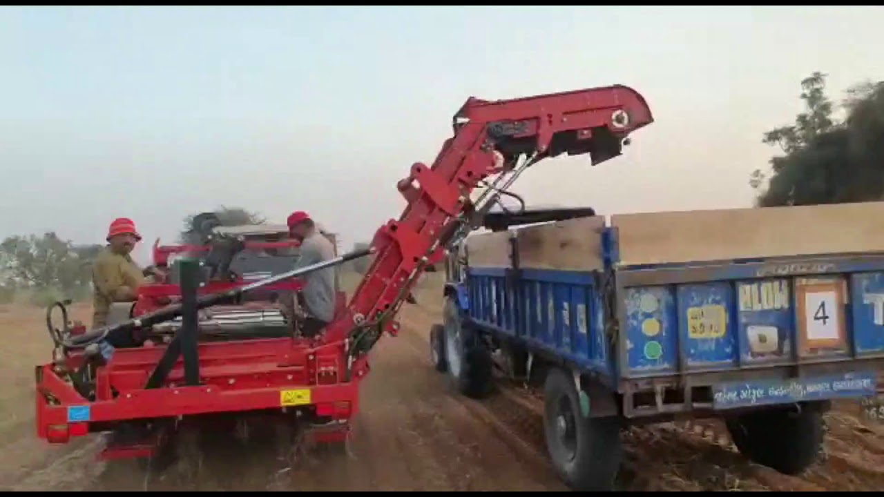 shaktiman grimme potato harvester in india   new model Sgph 200