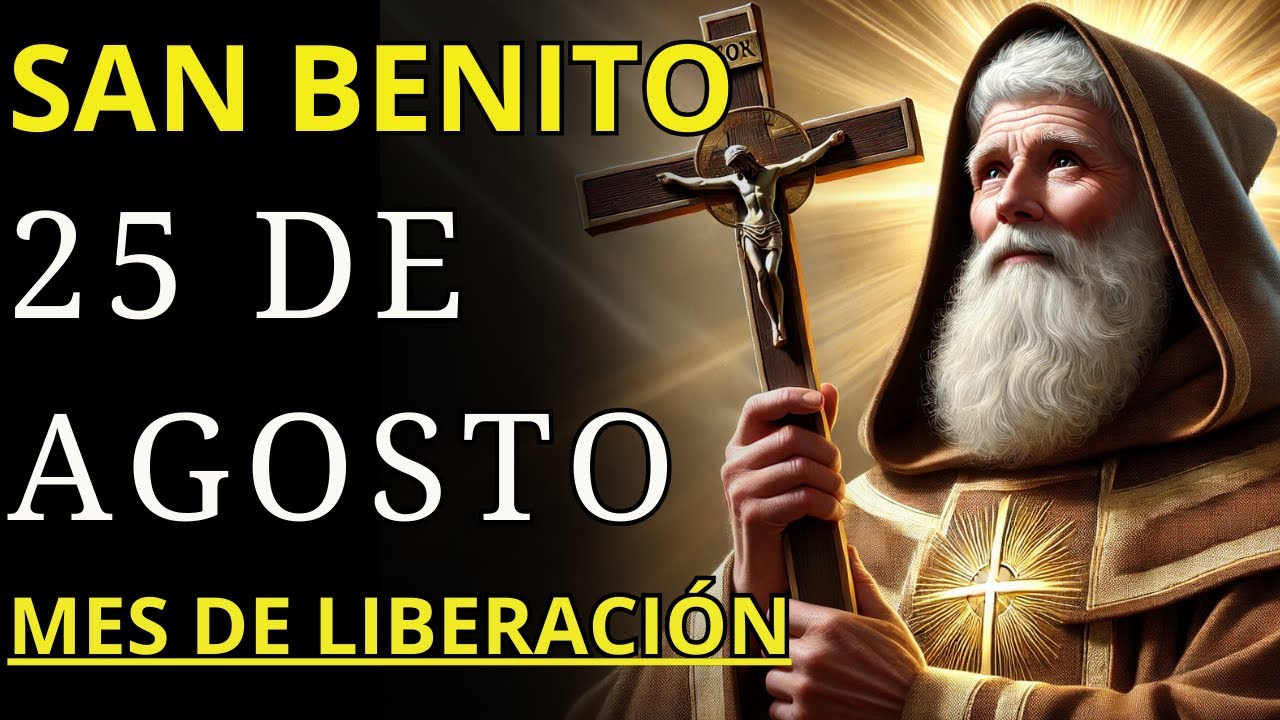 🙏San Benito va a limpiar tu casa y alejar a todo enemigo. ¡Reza ahora con San Benito!
