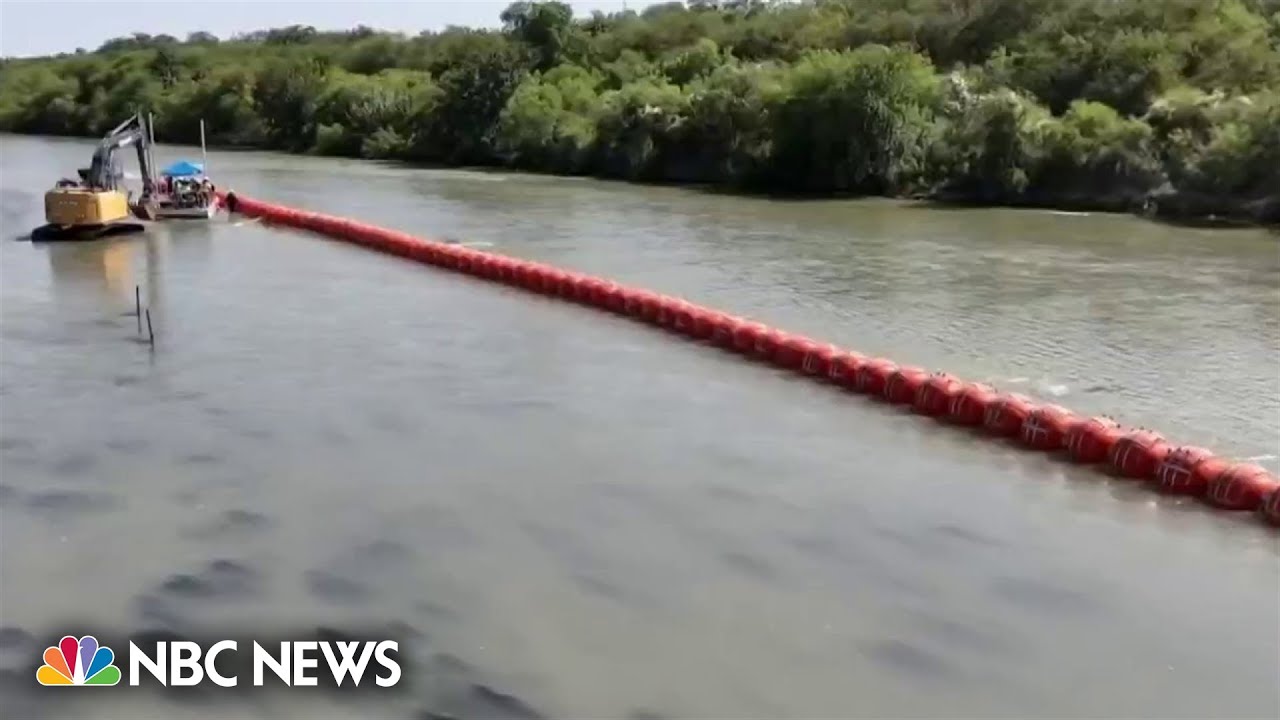 Judge orders Texas to remove anti-migrant buoys on Rio Grande