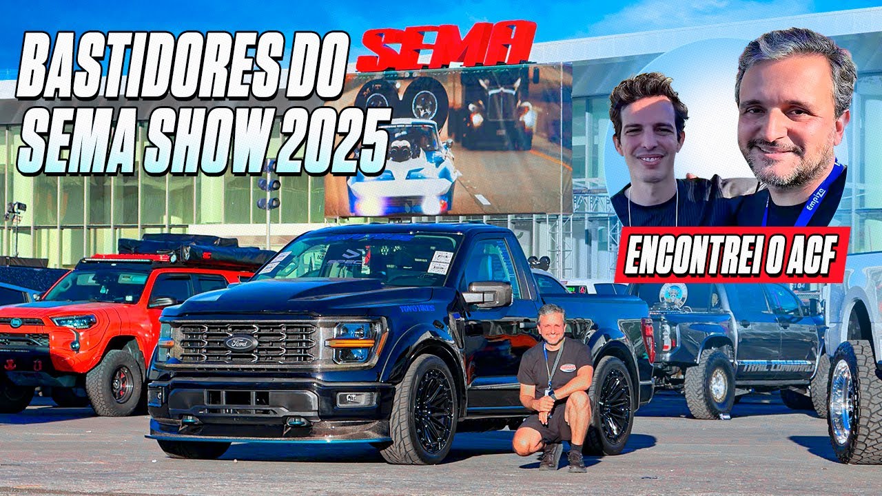 Cheguei no maior evento de carros preparados do mundo! SEMA Show 2025