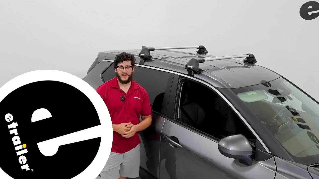 etrailer | Mount: Thule WingBar Edge Roof Rack for Naked Roofs on a 2023 Nissan Rogue