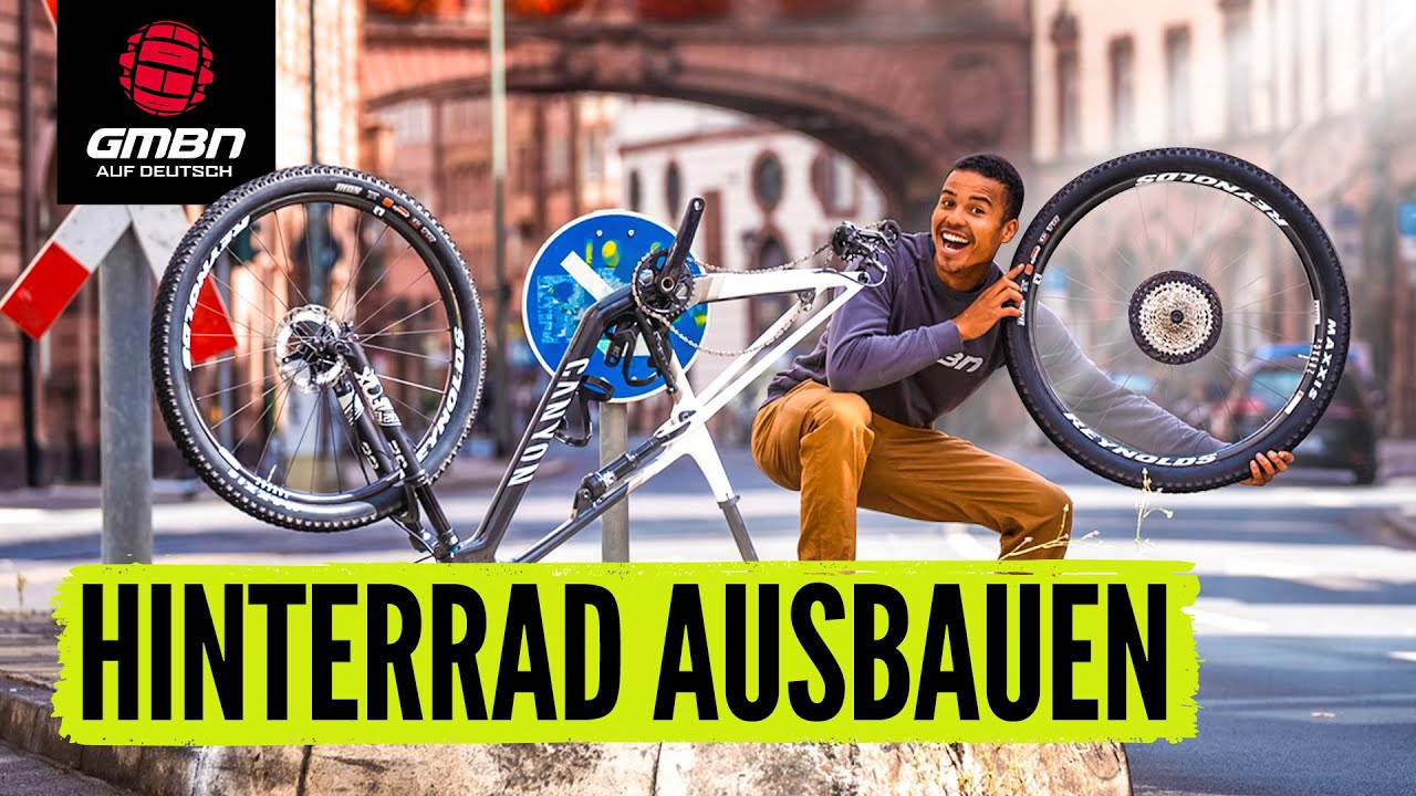 Wie man sein Hinterrad ausbaut und wieder einbaut