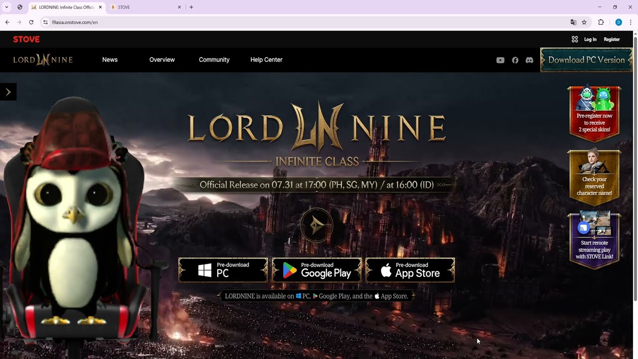LORDNINE: Infinite Class Старт 31.07.25 аналог L2M Новых серверов