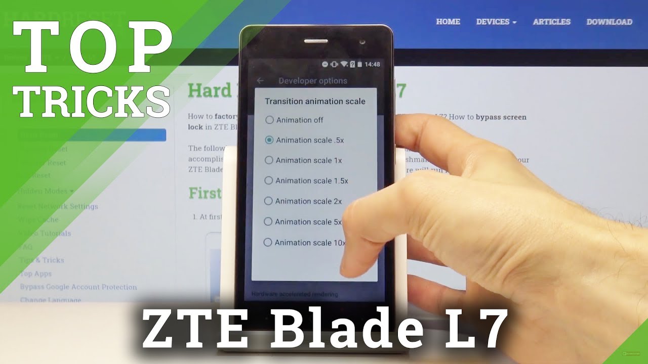 TOP TRICKS ZTE Blade L7 &ndash; Cool Options / Best Apps