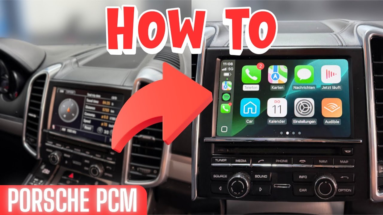 CarPlay Nachrüsten für Porsche PCM 3.0 & 3.1 – Schritt-für-Schritt Anleitung | Einfach & Schnell!