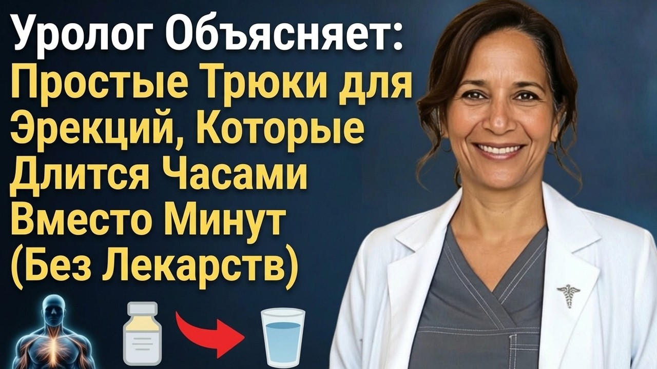 Уролог объясняет простые хитрости для эрекции, которая длится часами — без лекарств