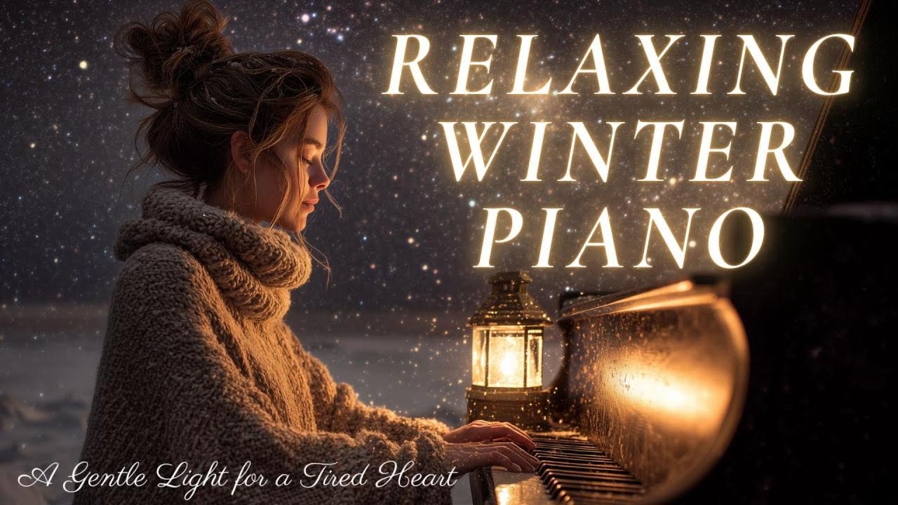 ❄️ Relaxing Winter Piano | A Quiet Place to Breathe for Overwhelmed Souls (Deep Healing)