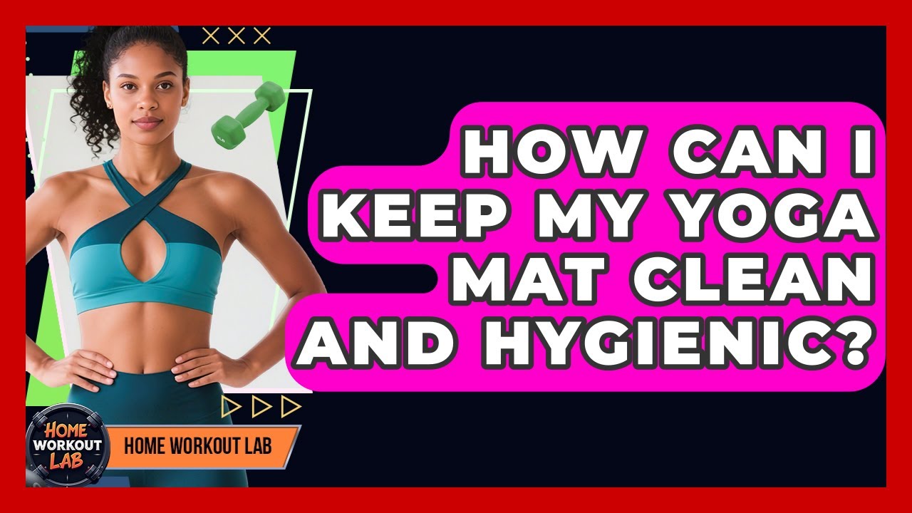 How Can I Keep My Yoga Mat Clean And Hygienic? - Home Workout Lab