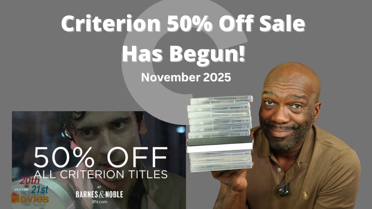 Распродажа Criterion со скидкой 50% в Barnes & Noble уже началась! | Анонс на ноябрь 2025 г. + Чт...