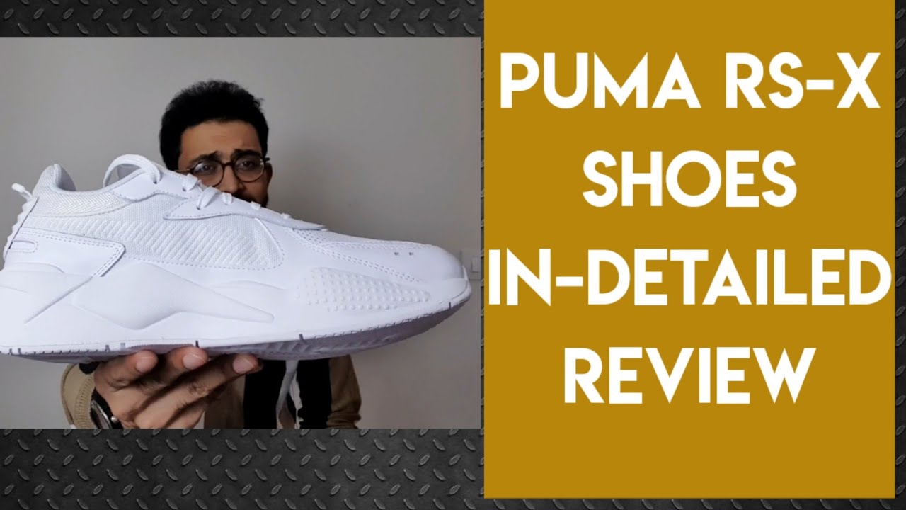 In-detailed review of Puma RS-X Winterized sneaker| Best white chunky and dad shoes for 2020