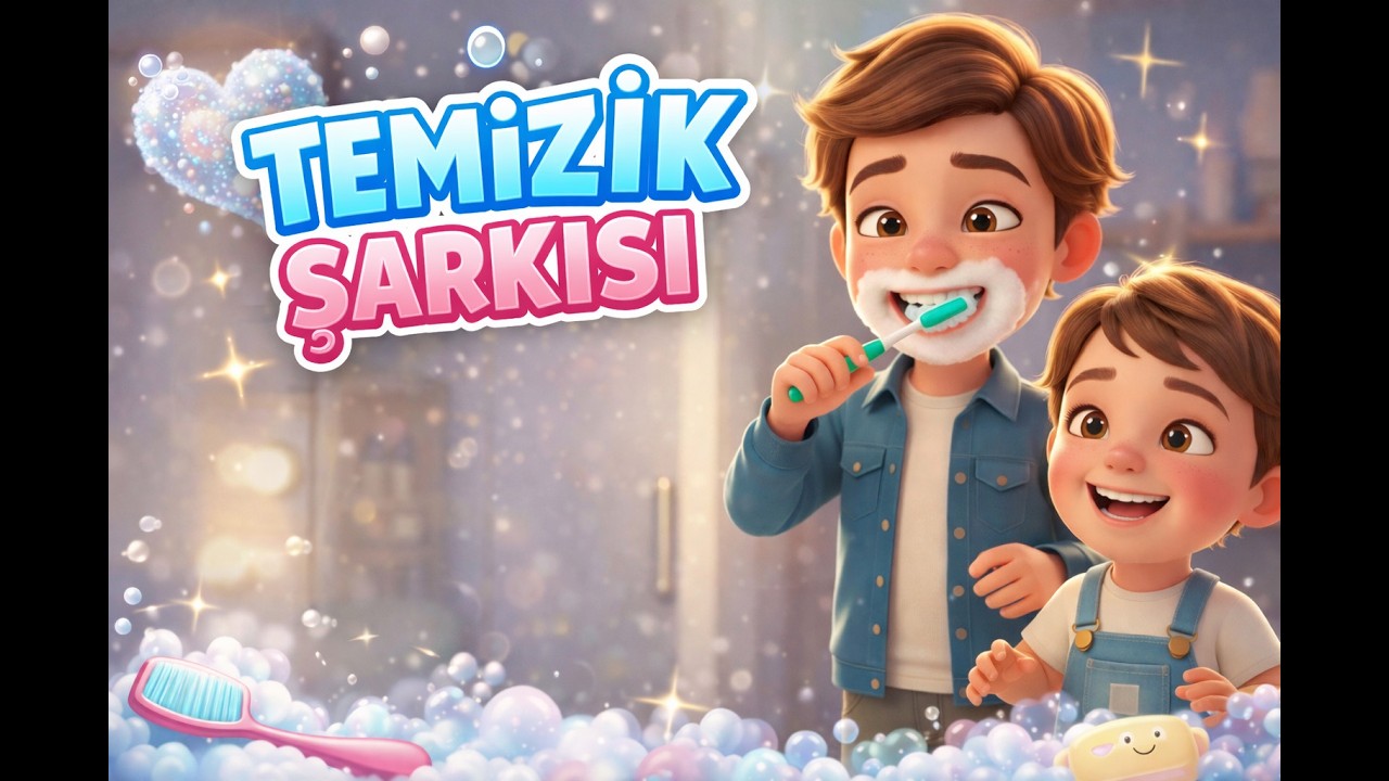 Tertemiz Kahramanlar 💙 | El Yıkama & Diş Fırçalama Eğitici Çocuk Şarkısı (3D Animasyon)