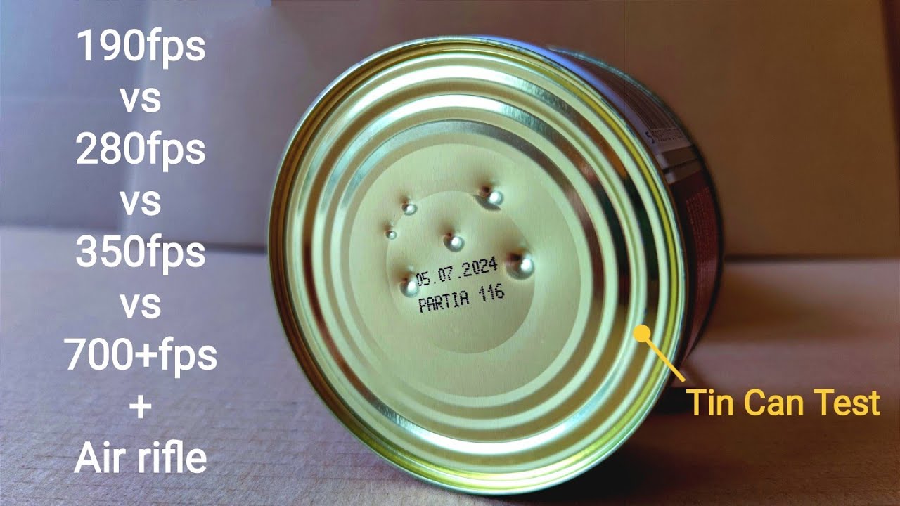 Airsoft vs Tin Can