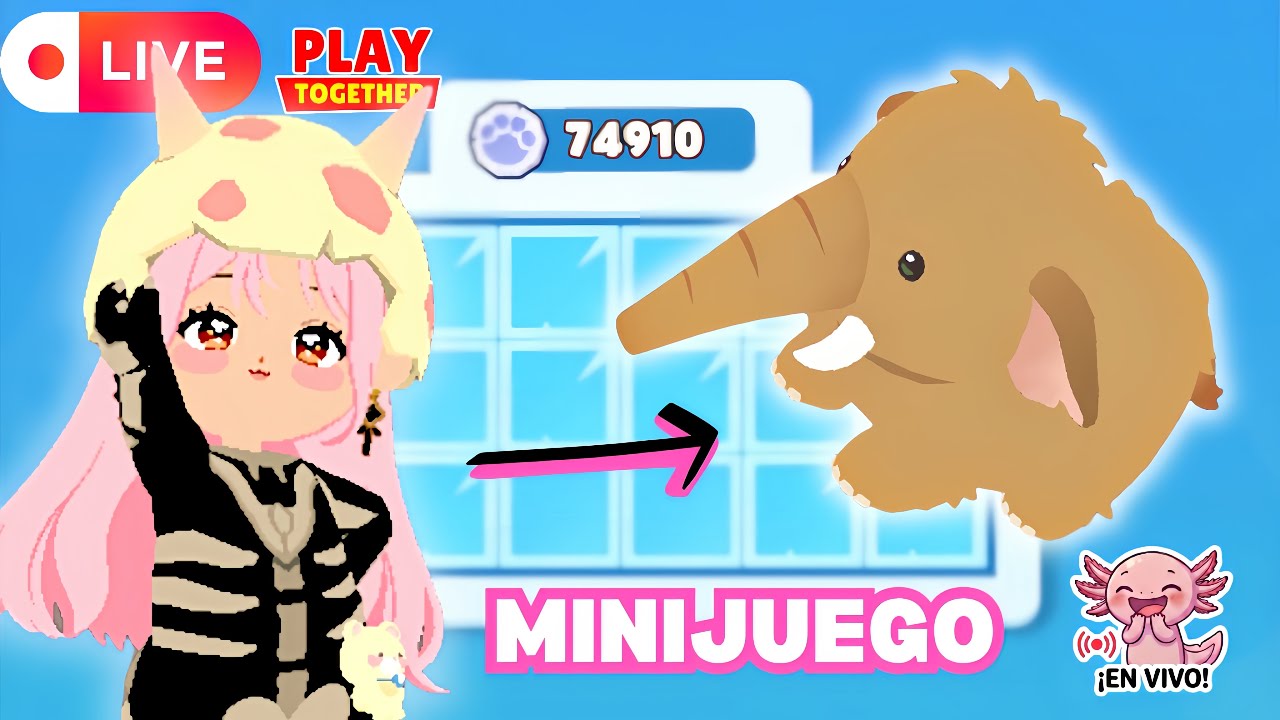 🔴 ¡¡Hoy conseguimos EL MAMUT de LA ERA DE HIELO!! | Play Together Lina Luna