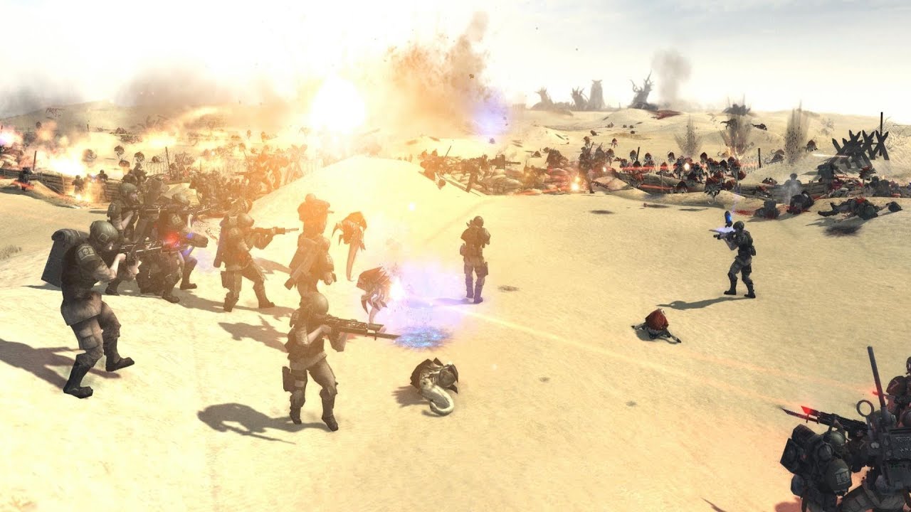 Men of War Warhammer 40K Tyranid Cinematic - First Assault