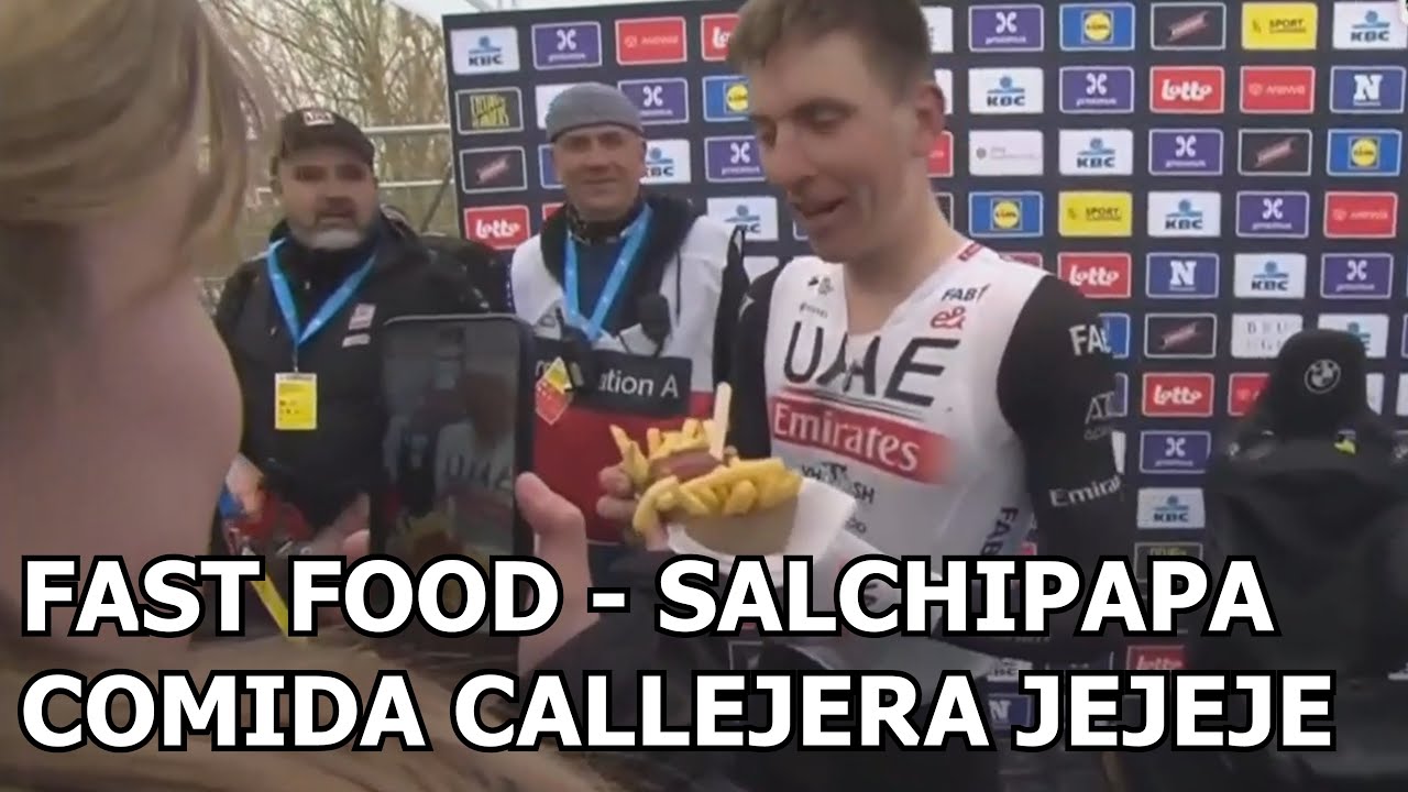 Tadej Pogacar - Winner Tour Of Flanders 2023 - Interview At The Finish