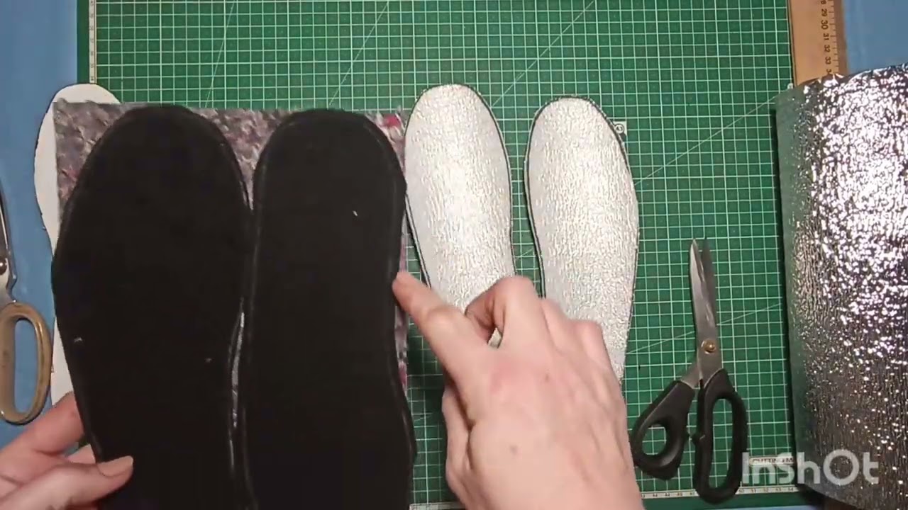 Тёплые стельки в рыбацкие сапоги за 5 минут