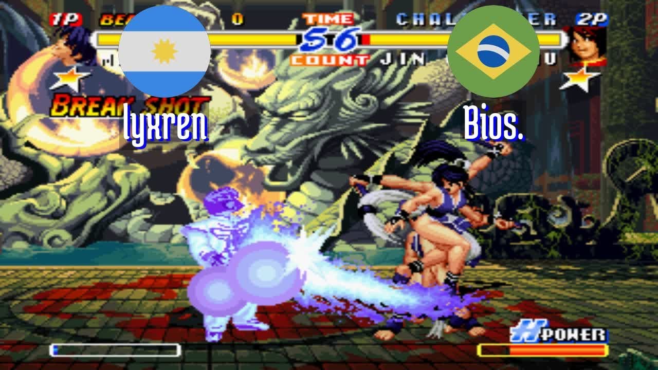 FT5 @rbff2h: lyxren (AR) vs Bios. (BR) [Real Bout Fatal Fury 2 rbff2 Fightcade] Feb 23