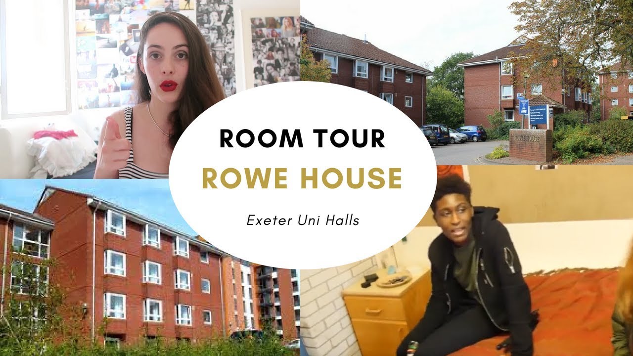 Exeter University Accommodation Room tour Rowe House: Quick tour with freshers + Vibe