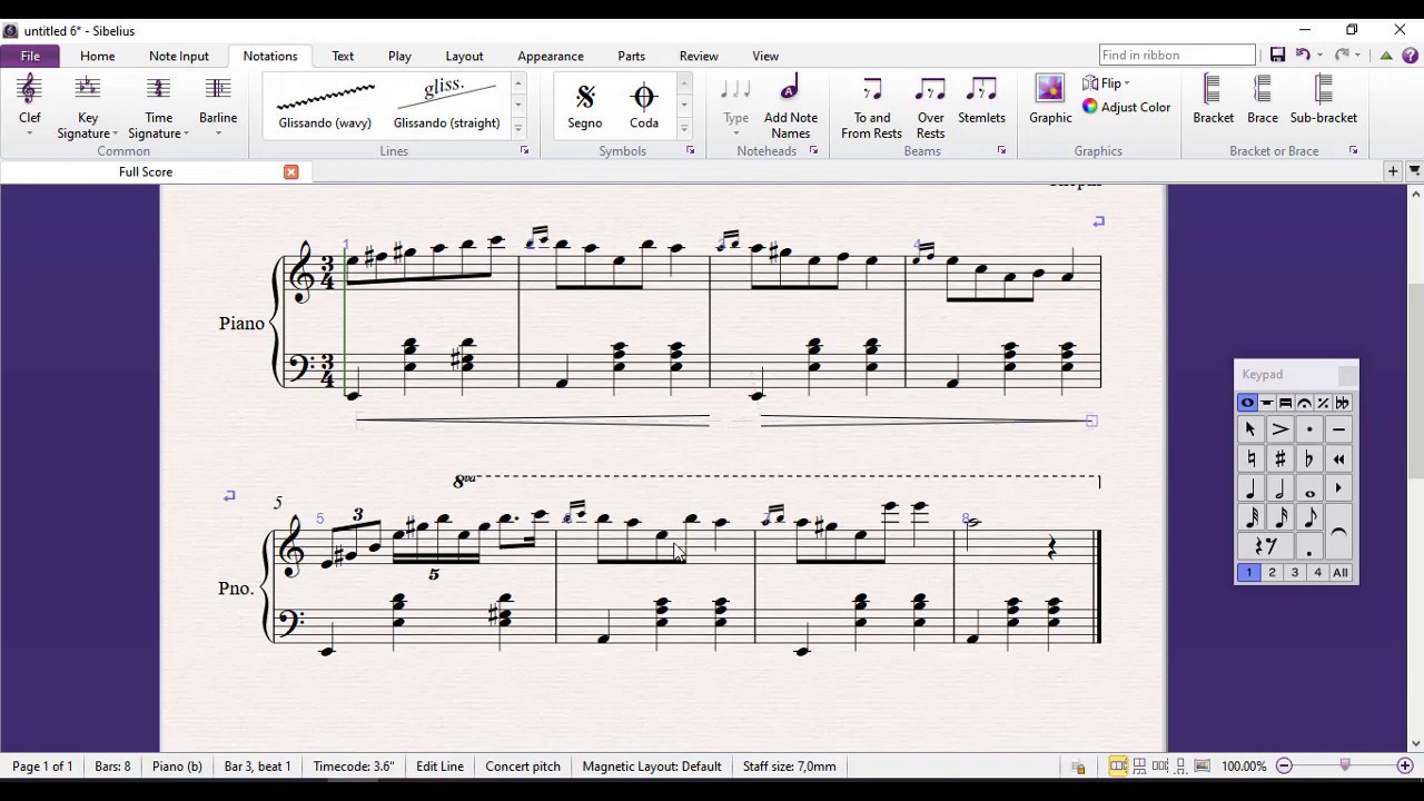 Sibelius Nota Yazım Programı Anlatımı