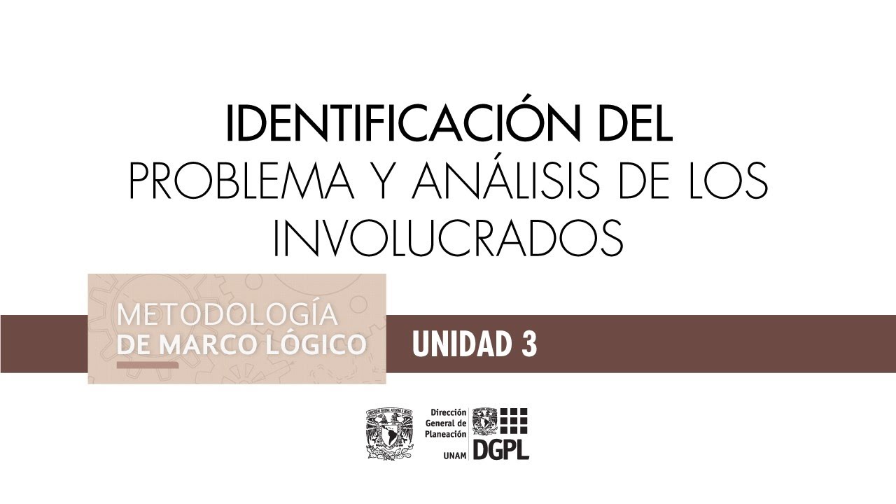 Unidad 3.  Análisis de involucrados. 2020