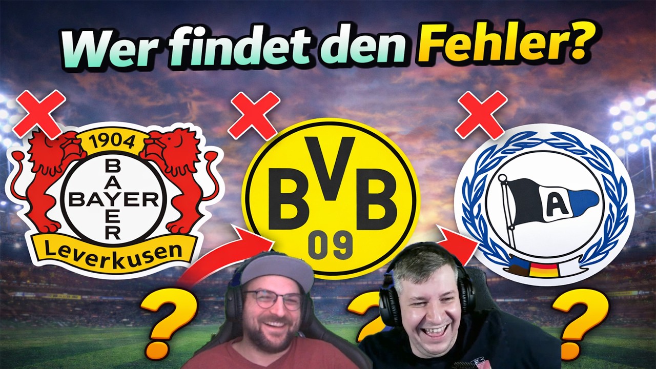 Bundesliga Logoquiz vs. Martin - Fußballquiz #1