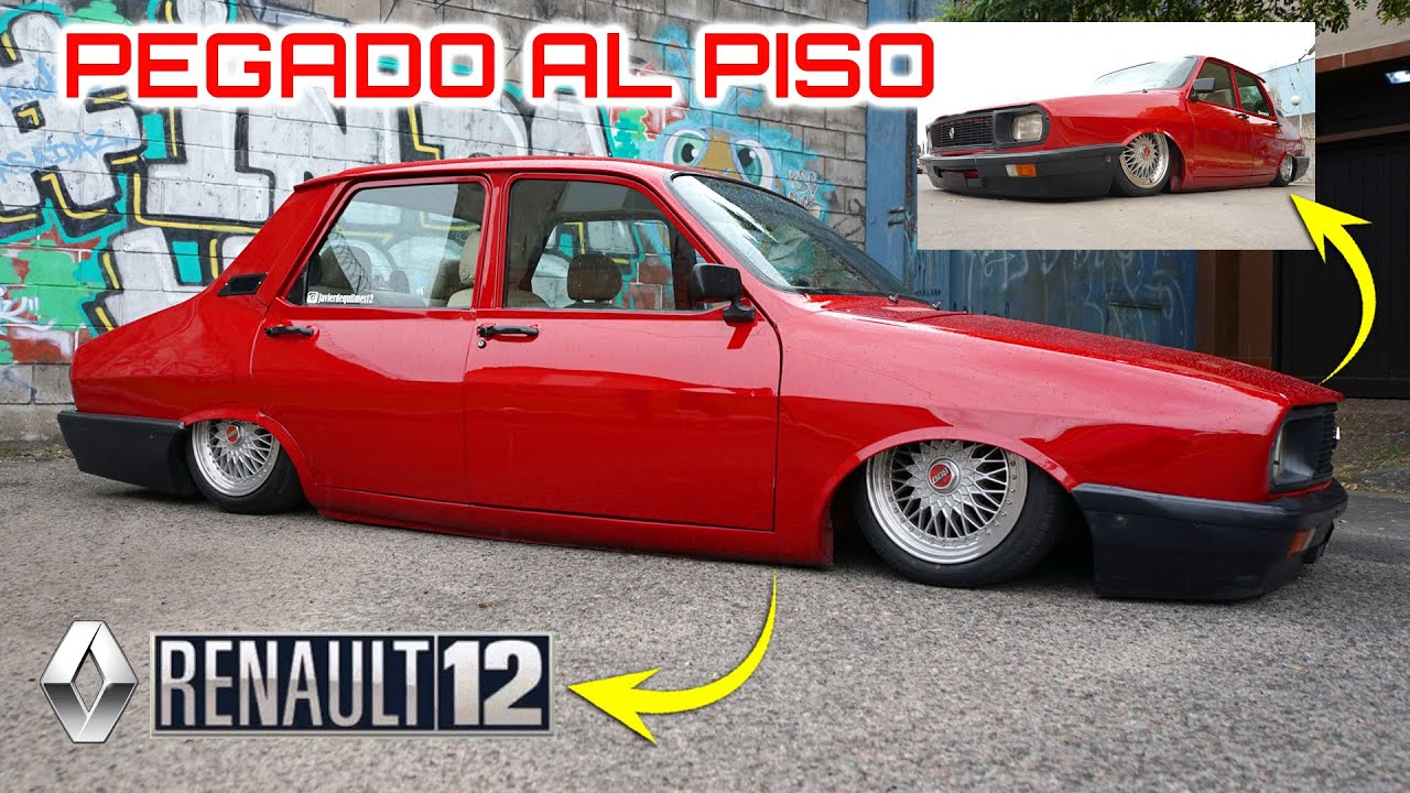 RENAULT 12 PEGADO AL PISO TREMENDO PROYECTO DE JAVIER DE QUILMES!!! #videosdeautos #renault12
