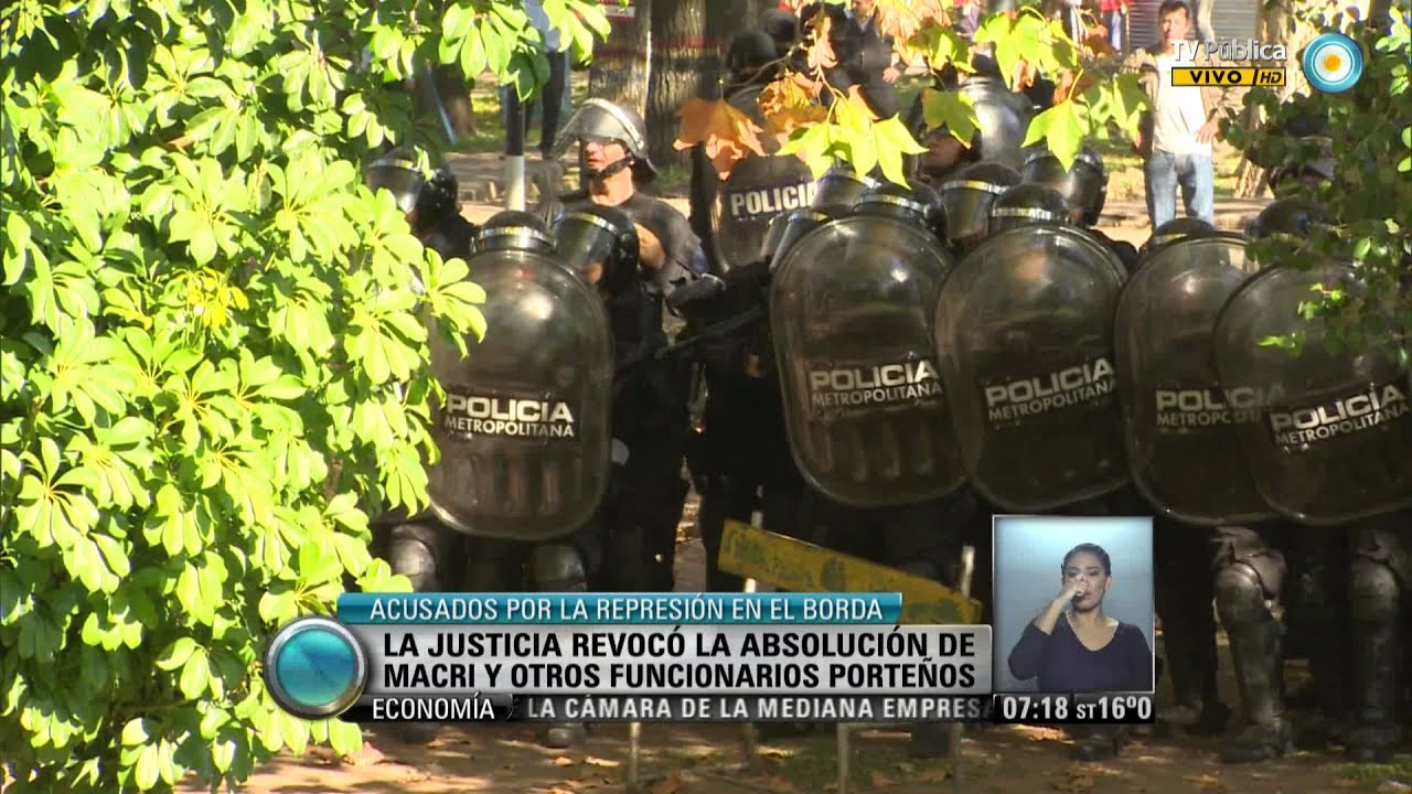 Visi&oacute;n 7: Macri imputado por la represi&oacute;n en el Borda
