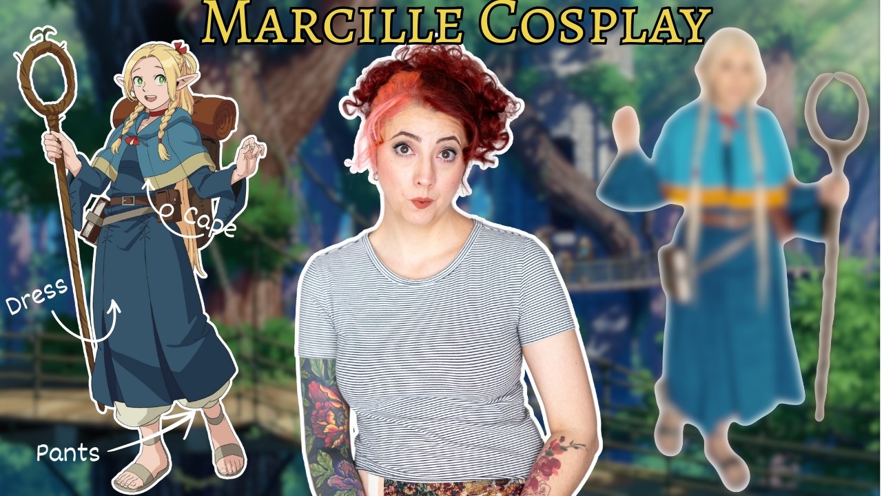 Making a Marcille Cosplay From Delicious in Dungeon