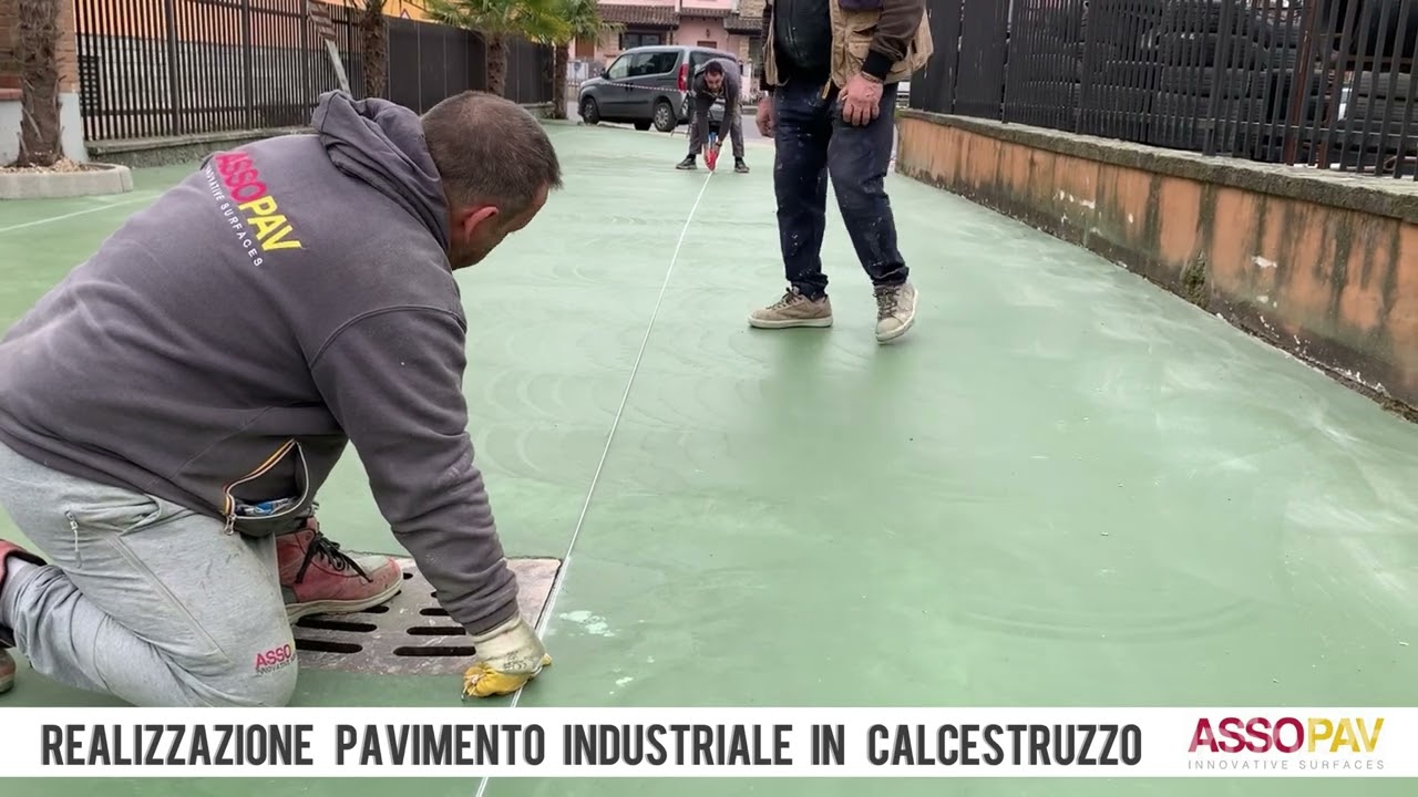 Pavimenti in calcestruzzo ad uso civile/industriale