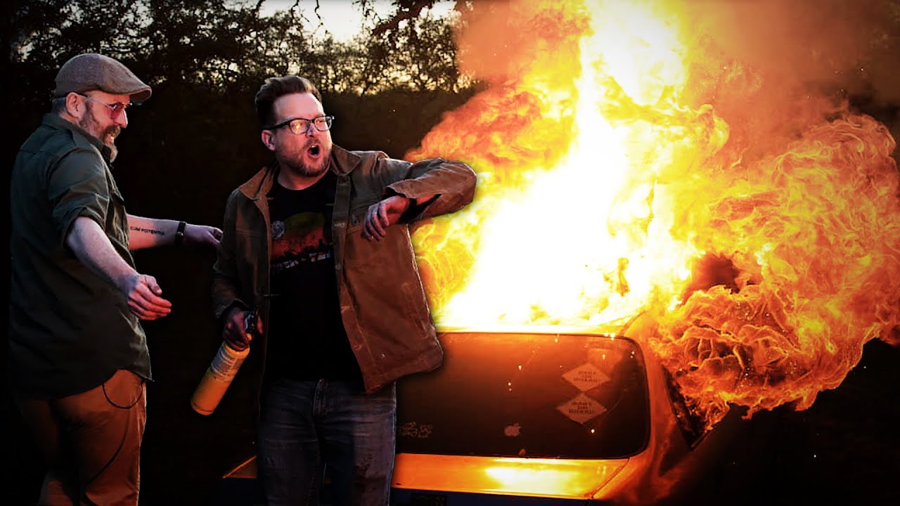 80 lbs. Thermite v. Car - DO NOT ATTEMPT
