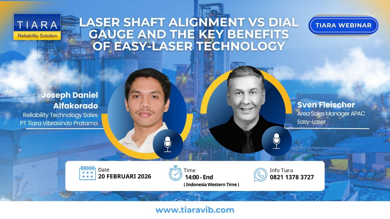 Webinar Tiara & Easy-Laser : “The Benefit of Laser Shaft Alignment
