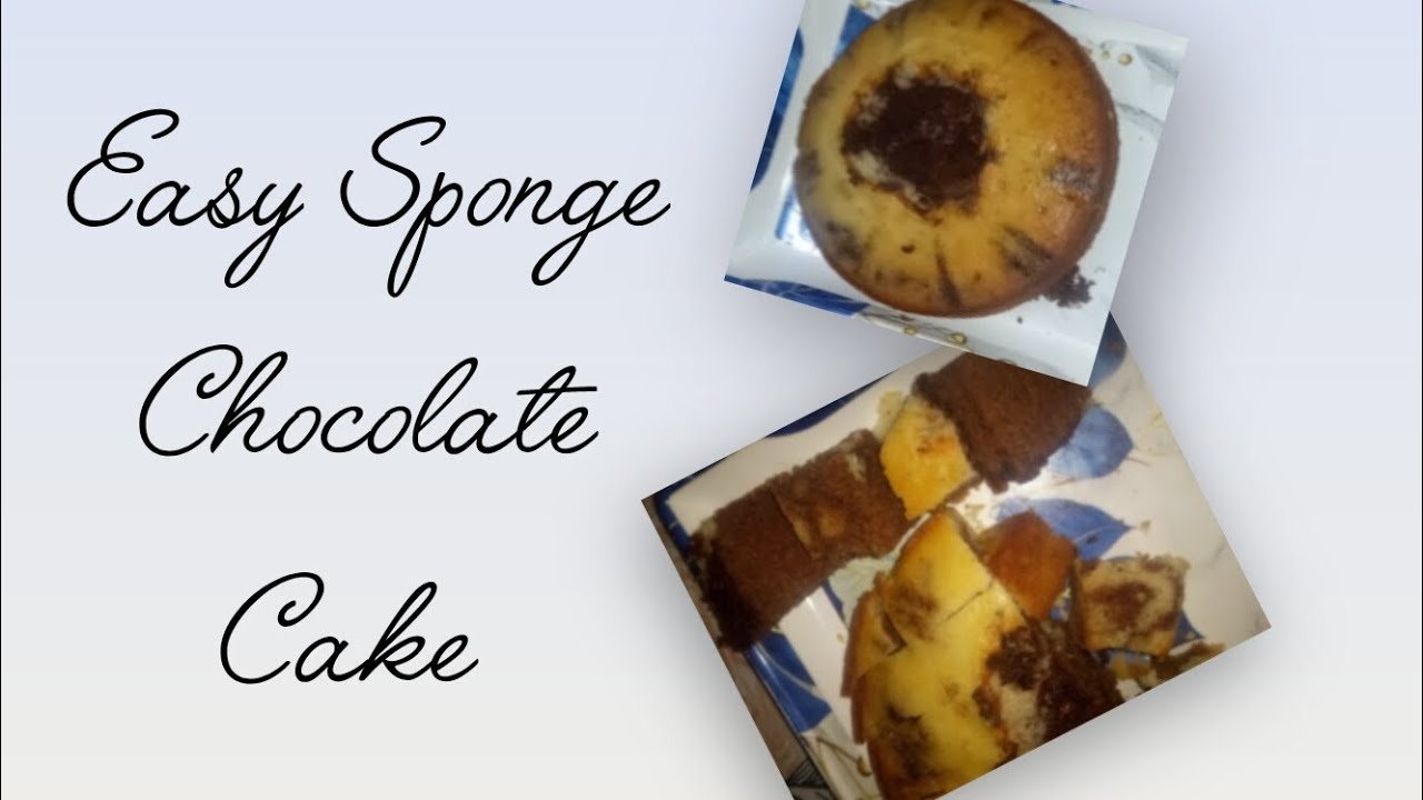 Easy Sponge chocolate cake without vanilla essences very tasty and easy to make#Food Diary 