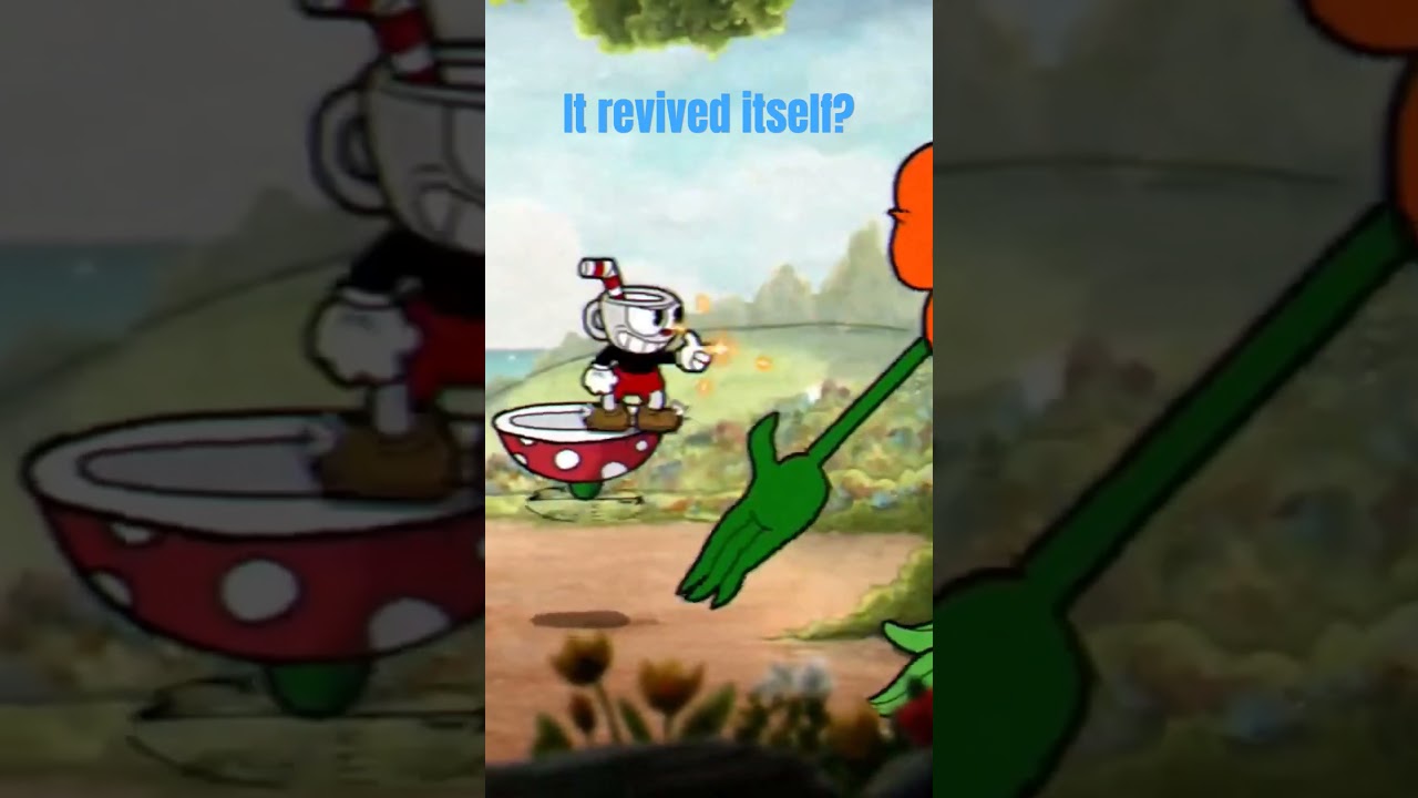 Weird Cagney Glitch in Cuphead #cagneycarnation #Cuphead #glitch #dornobzbac