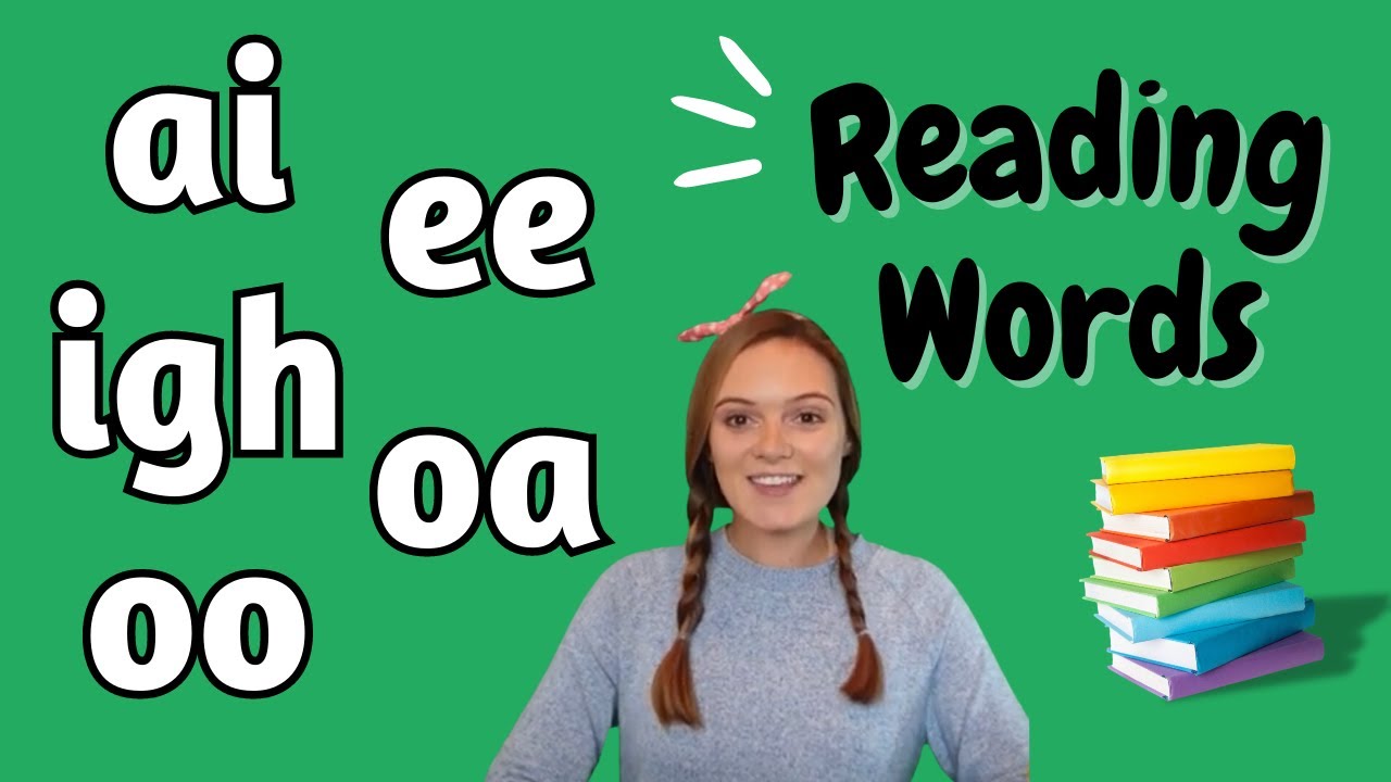 ai ee igh oa oo | Digraphs & Trigraph | Phonics Practice | Learn to Read | British Teacher