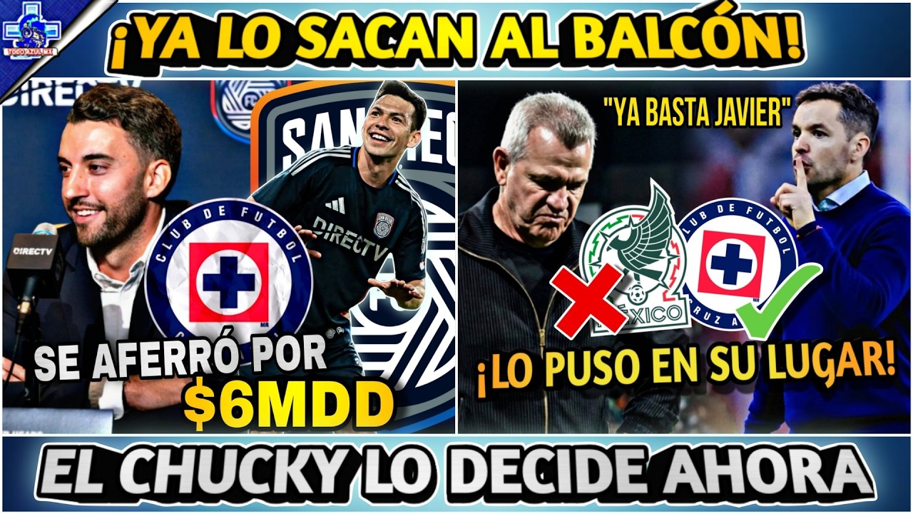 ¡CHUCKY LOZANO Y CRUZ AZUL! SACAN AL BALCÓN TODA LA VERDAD $6MDD - LARCAMON CRITICA LA CONVOCATORIA
