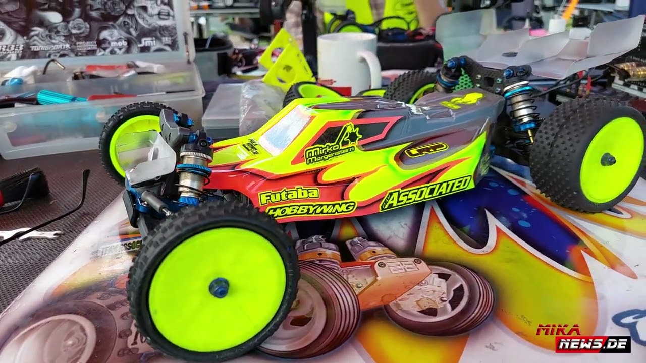 german nationals 2WD winning car - team associated RC10B6.4