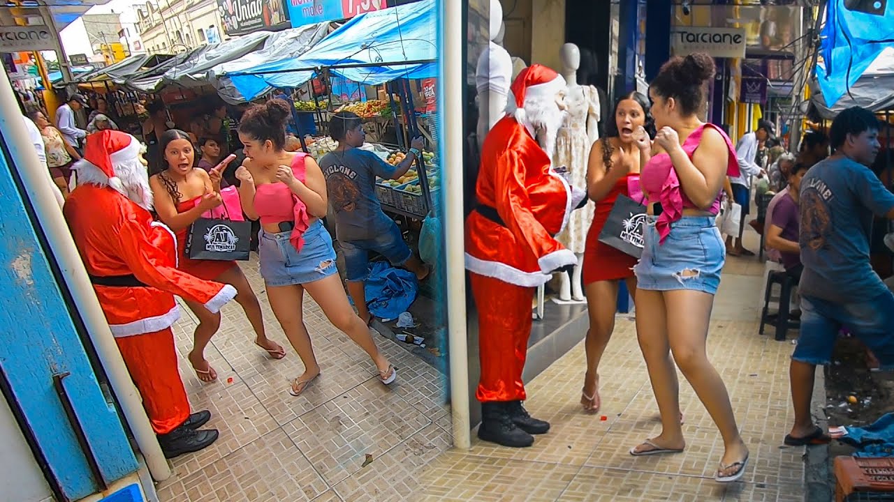 PEGADINHA PAPAI NOEL - Santa Claus Prank