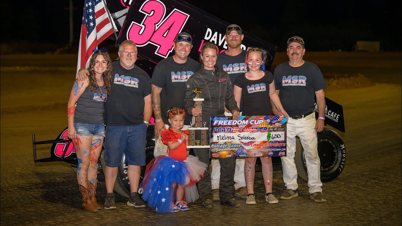 Freedom Cup Win 🏁 Night #2 @ Cottage Grove Speedway July 4, 2025