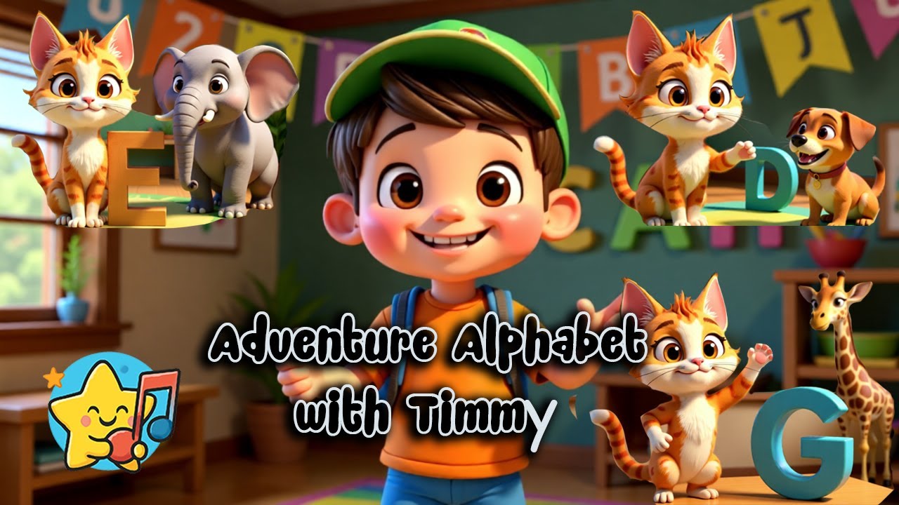 A to Z Alphabet Adventure! Fun Learning for Toddlers with Timmy!