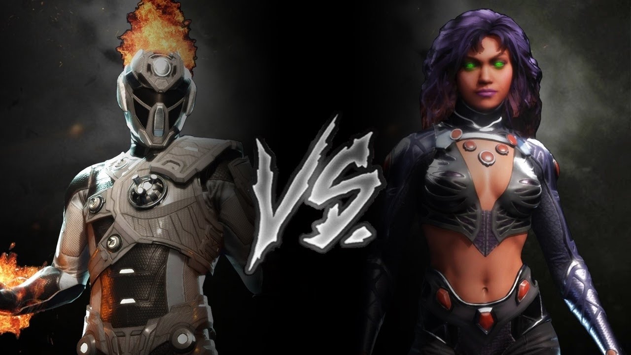 Injustice 2 - Deathstorm Vs. Blackfire (VERY HARD)