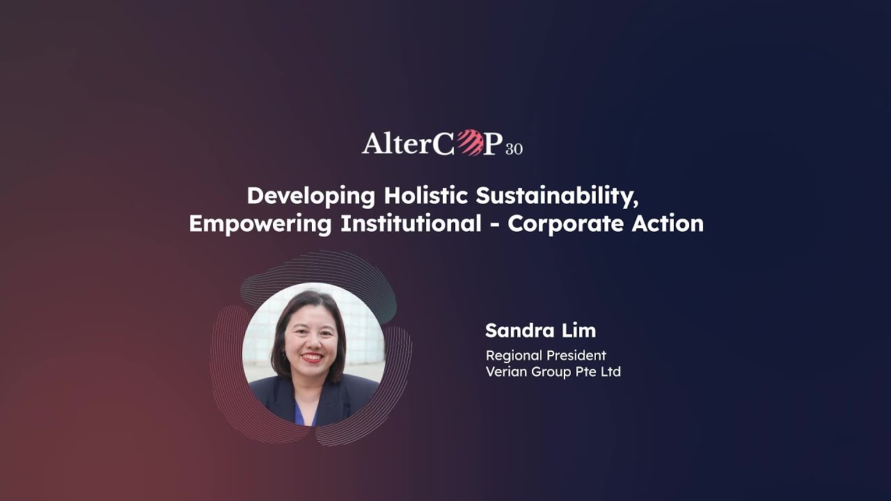 Developing Holistic Sustainability, Empowering Institutional - Corporate Action