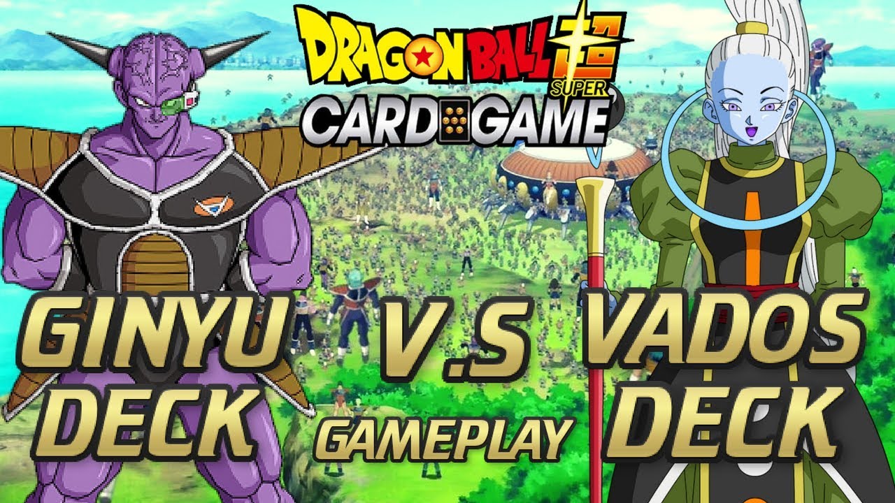 ULTIMATE CAPTAIN GINYU VS VADOS BATTLE ( DRAGON BALL SUPER CARD GAME )
