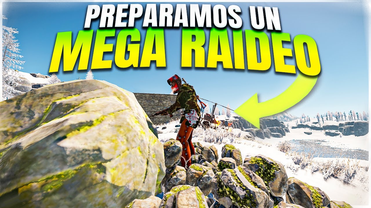 Nos QUITAN las ARMAS y les ROBO su BASE - RUST - Gameplay español