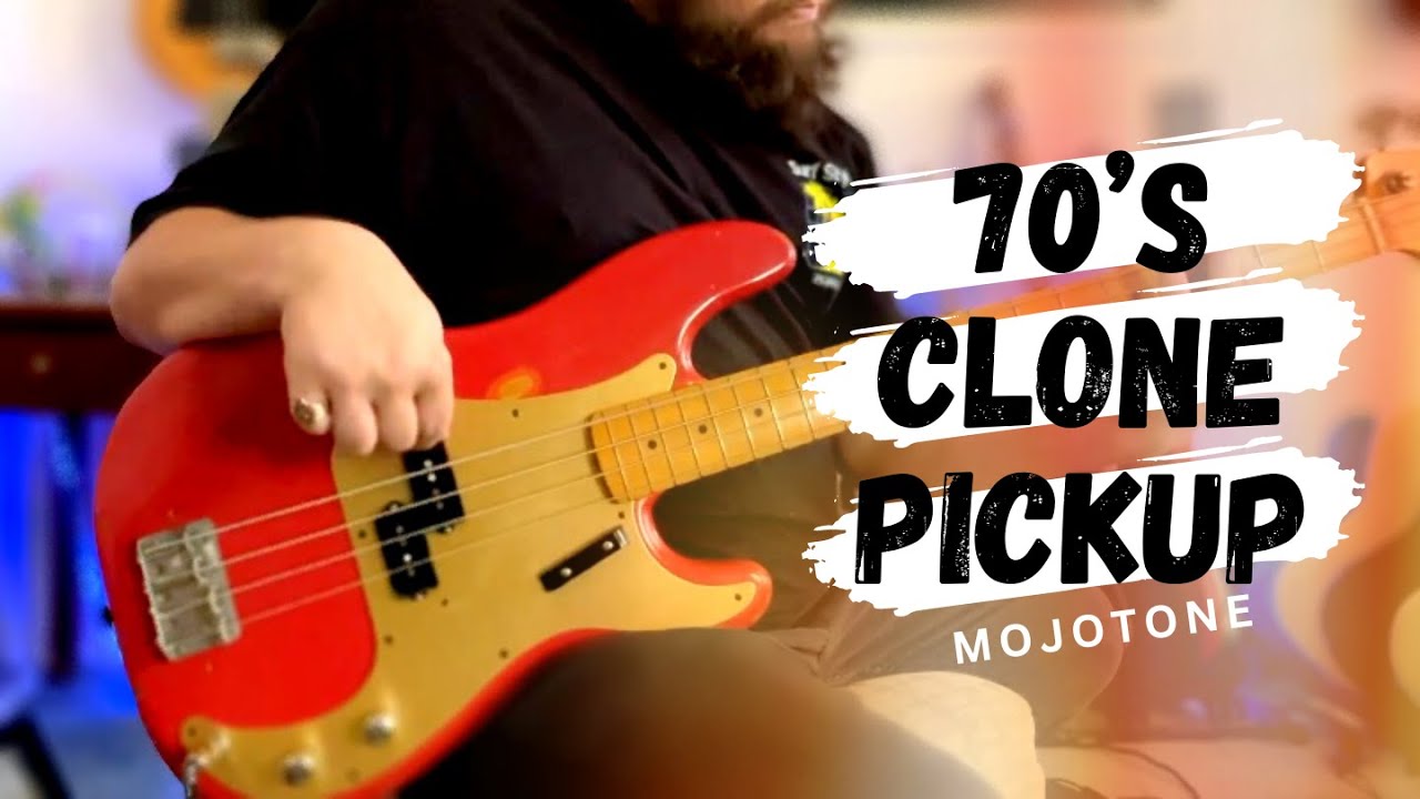 MOJOTONE 70's Clone P Bass Pickup Review