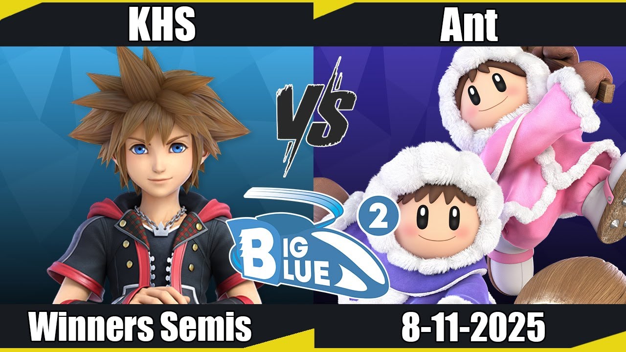 Big Blue 2 - KHS (Sora) vs Ant (Ice Climbers) WS - SSBU