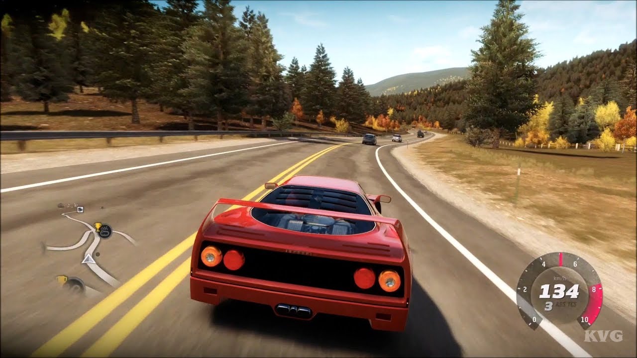 Forza Horizon - Ferrari F40 1987 - Open World Free Roam Gameplay (HD) [1080p60FPS]