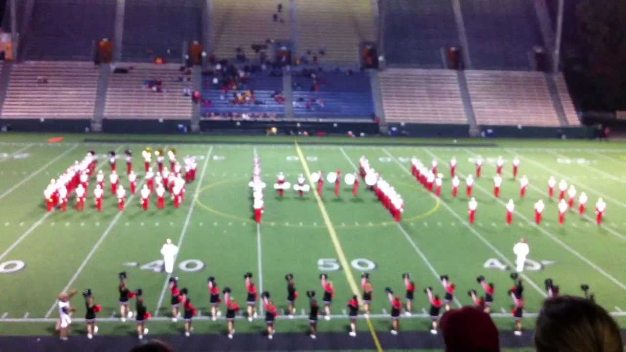 Ballard High School Marching Band Homecoming Show, part 1